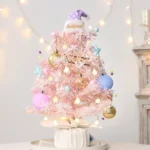 50cm LED Rotating Music Box Desktop Mini Christmas Tree Christmas Decorative Ornaments - Image 7