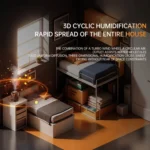 3L Smart Spray Humidifier Three-hole Spray With Night Light - Image 3