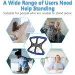 Standing Aid And Handicap Bar With No-Slip Grip Handle For Elderly Disabled - Image 6
