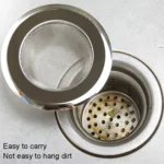 Kitchen Sink Garbage Filter Wash Basin Stainless Steel Filter - Image 6