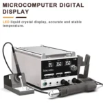 Baku BA-909D+ 750W 3 in 1 Hot Air Soldering Station Screen Remover for Mobile Phone - Image 4