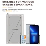 Baku BA-909D+ 750W 3 in 1 Hot Air Soldering Station Screen Remover for Mobile Phone - Image 7