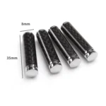 Carbon Fiber Door Interior Deadbolt Trim Cover - Image 3