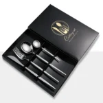 4pcs /Pack Stainless Steel Glossy Mirror Flatware Gift Set