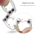Magnetic Anti Snore Device Stop Snoring Nose Clip Sleeping Aid  Apnea Guard - Image 3