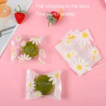 Daisy Pattern Cookie Packaging Bags Snack Machine Sealable Bags - Image 4