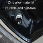 4pcs /Set Skeleton Metal Tire Valve Caps Automobile Modification Universal Valve Core Cover - Image 5