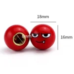 4pcs /Set Devil Ball Tire Valve Caps Automotive Universal Modification Valve Covers - Image 2