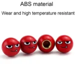 4pcs /Set Devil Ball Tire Valve Caps Automotive Universal Modification Valve Covers - Image 4
