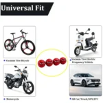 4pcs /Set Devil Ball Tire Valve Caps Automotive Universal Modification Valve Covers - Image 6