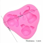 Cartoon Three-dimensional Animals Fondant Silicone Mold Cake Decorating Baking Tools - Image 6