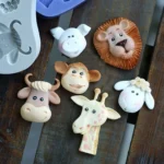 Cartoon Three-dimensional Animals Fondant Silicone Mold Cake Decorating Baking Tools - Image 5