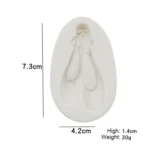 Matte Ballet Shoes Shaping Mold Jewelry Pendant Epoxy Silicone Mold - Image 3