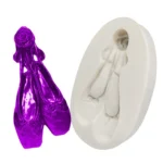 Matte Ballet Shoes Shaping Mold Jewelry Pendant Epoxy Silicone Mold - Image 6