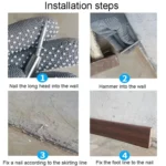 Skirting Non-Punch Markless Nails Single Headed Bi-Directional Crook Nails Bagged - Image 9