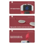 Mini Hanging Neck EMS Pulse Cervical Massager Shoulder and Neck Physiotherapy Instrument - Image 10