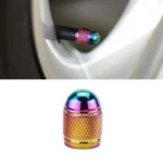 Car Bicycle Tire Aluminum Alloy Dustproof Valve Cap