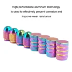 Car Bicycle Tire Aluminum Alloy Dustproof Valve Cap - Image 4