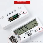LCD Electronic Desk Clock Digital Display Multifunctional Temperature And Humidity Meter Alarm Clock - Image 4