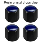 4pcs /Set Car Tire Labeling Valve Cover Motorcycle Auto Valve Core Caps - Image 4