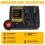 DCB118 For Dewalt 12V-20V Electric Tool Battery Charger - Image 6