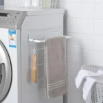 Wall Mounted Metal Clothes Hanger Storage Rack Multifunctional Shelf for Closet - Image 7