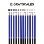 35-in-1 Painting Sketch Pencil Set Professional Drawing Tools - Image 4