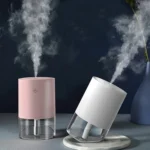 350ml Ultrasonic Air Humidifier Mini Angle Adjustment Car Air Purifier - Image 2
