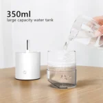 350ml Ultrasonic Air Humidifier Mini Angle Adjustment Car Air Purifier - Image 6