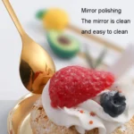 Stainless Steel Coffee Spoon Cartoon Fruit Fork Cute Kids Tableware - Image 5