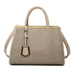 Women Stone Pattern Patchwork Handbag Shoulder Bag Crossbody Bag