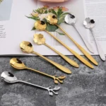 2pcs /Pack Stainless Steel Spoon And Fork Cutlery Set - Image 3