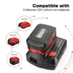 For Craftsman CMCB202 / CMCB204 / CMCB209 Electric Tool 20V Lithium Battery Charger - Image 7
