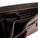 MenBense Men Short Wallet Personalized Coin Purse Frosted Clutch Money Clip - Image 5