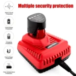 N12 For Milwaukee 10.8/12V Electric Tool Lithium Battery Fast Charger - Image 7