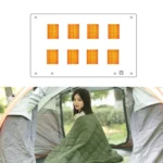 Outdoor Camping USB Electric Blanket 5V Heating Pad