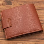 MenBense Men Short Magnetic Clasp Wallet Multi-Card Coin Purse - Image 4
