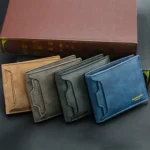 Menbense Men Short Wallet Casual Multi-Card Coin Purse - Image 2