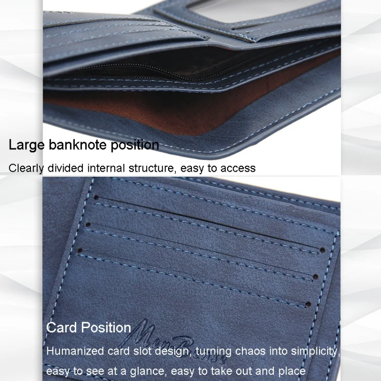 TBD06042057_B4.webp Menbense Men Short Wallet Casual Multi-Card Coin Purse - Image 5