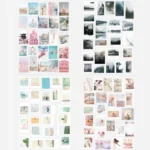 50pcs /Pack Handbook Stickers Small Fresh Stickers DIY Diary Material - Image 5