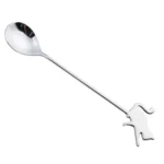 304 Stainless Steel Cartoon Pet Stirring Spoon Fork Fruit Fork Dessert Scoop
