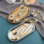 304 Stainless Steel Cartoon Pet Stirring Spoon Fork Fruit Fork Dessert Scoop - Image 6