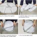 Foldable Drying Clothes Net Hanging Sweater Drying Rack - Image 6