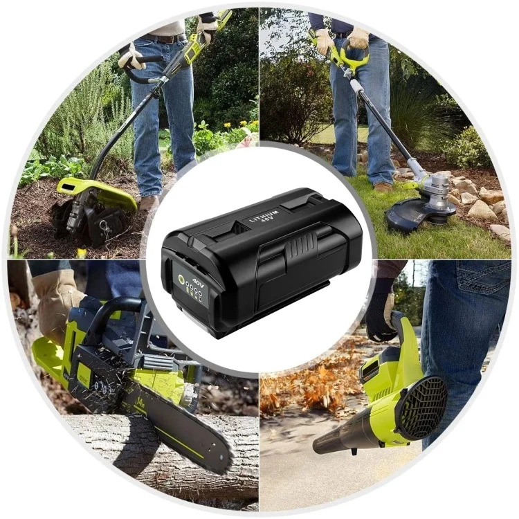 TBD06042083_B10.webp For Ryobi OP4026A / OP4050 40V Lawn Mowers Lithium-ion Battery - Image 11