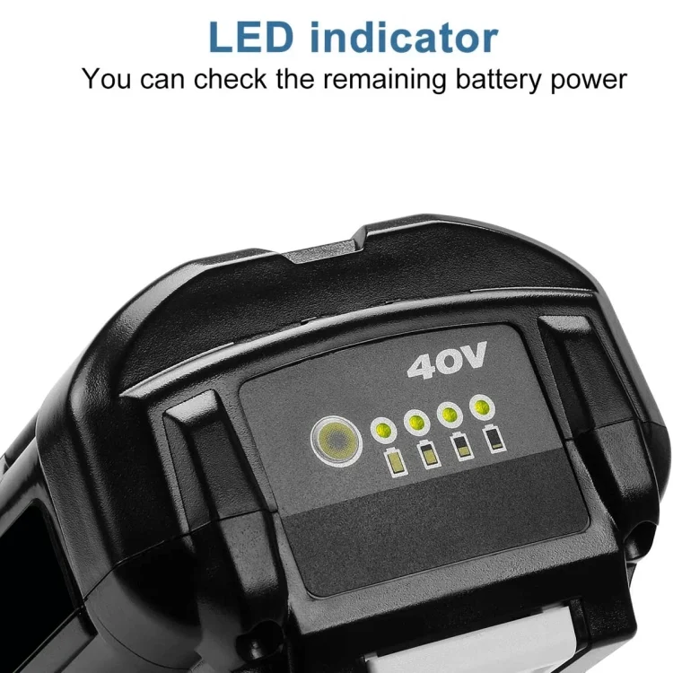 TBD06042083_B7.webp For Ryobi OP4026A / OP4050 40V Lawn Mowers Lithium-ion Battery - Image 8