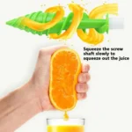 Hand Juicer Small Portable Food Processor Juice Vegetable Squeezer - Image 5