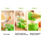 Hand Juicer Small Portable Food Processor Juice Vegetable Squeezer - Image 9
