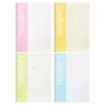 Deli 7688 A4 60-pages Spiral Bound Notebook Live Page Office Business Notepad