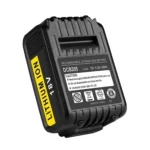 For Dewalt DCB180 / DCB181 / DCB200 18V Electrical Tools Spare Battery - Image 4