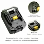 For Makita BL1830 / BL1850 18V Cordless Power Tool Accessories Lithium Battery Pack - Image 5